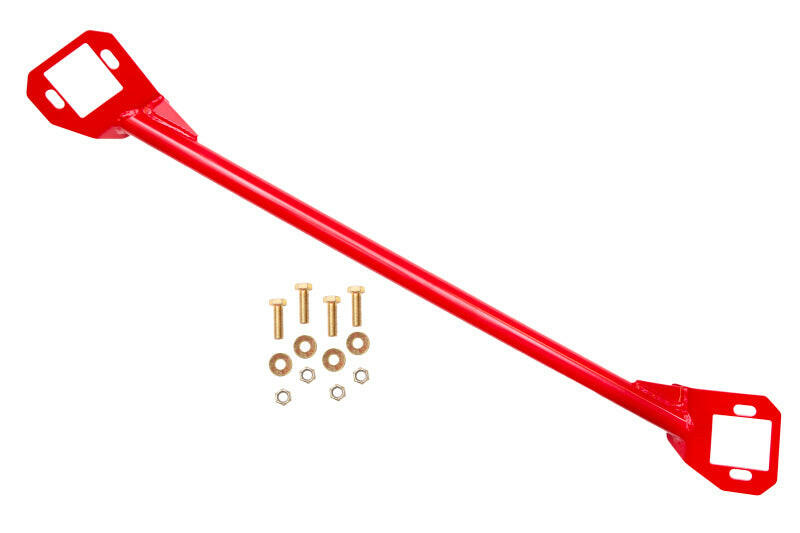 BMR 78-87 G-Body Rear Shock Tower Brace - Red Chassis Bracing BMR Suspension