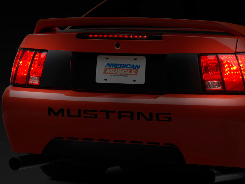 Raxiom 99-04 Ford Mustang Excluding Cobra Axial Series LED Third Brake Light (Smoked) Brake Lights Raxiom