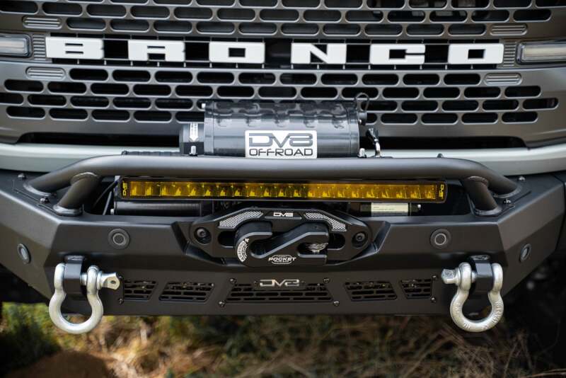 DV8 Offroad 20In Elite Series Amber LED Light Bar - Single Row Light Bars & Cubes DV8 Offroad