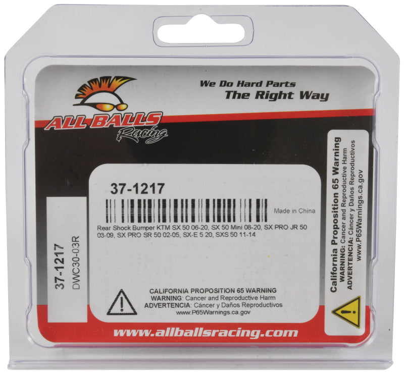 All Balls Racing 2021 Gas-Gas MC E5 Rear Shock Bumper Shocks and Struts All Balls Racing