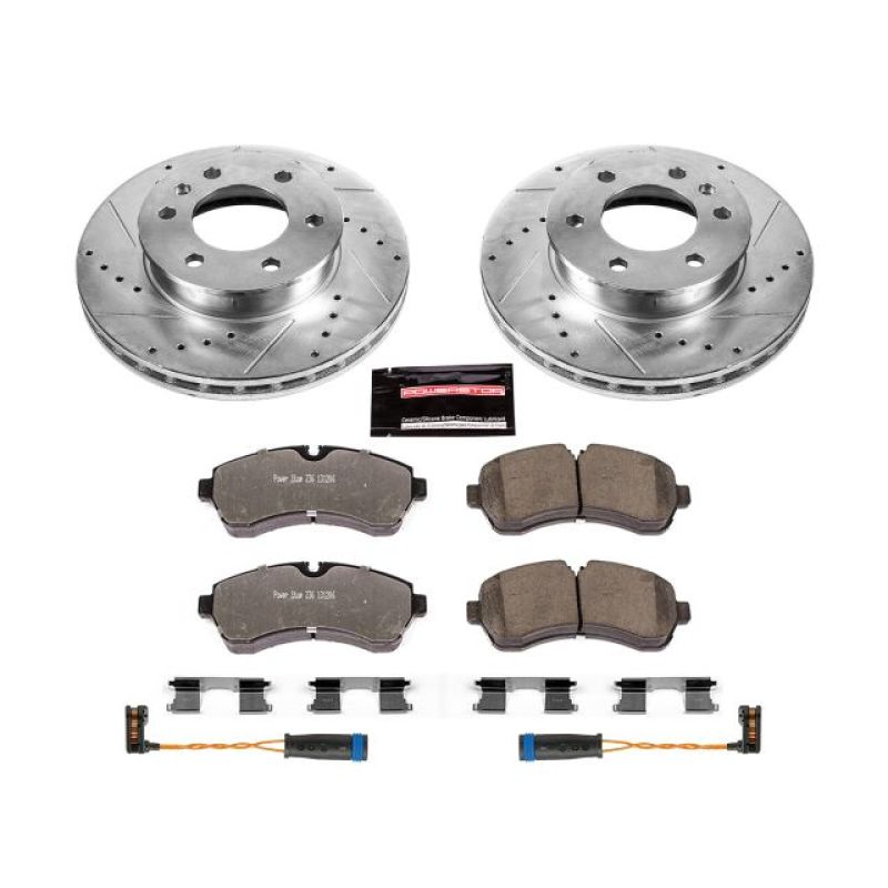 Power Stop 07-09 Dodge Sprinter 3500 Front Z36 Truck & Tow Brake Kit Brake Kits - Performance D&S PowerStop