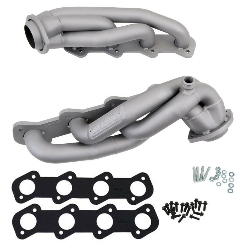 BBK 99-03 Ford F Series Truck 5.4 Shorty Tuned Length Exhaust Headers - 1-5/8 Titanium Ceramic Headers & Manifolds BBK