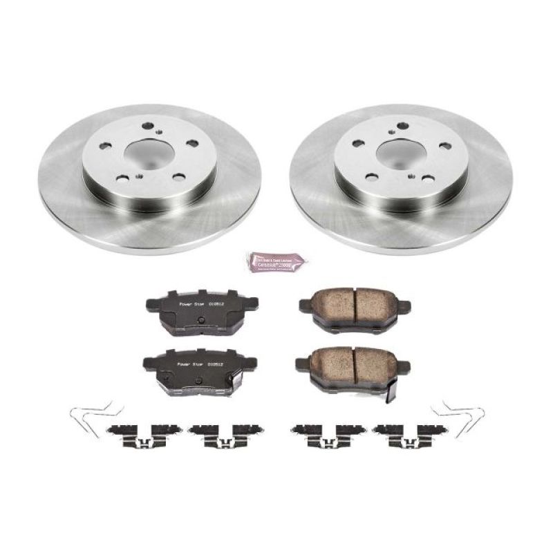 Power Stop 2016 Scion iM Rear Autospecialty Brake Kit Brake Kits - OE PowerStop