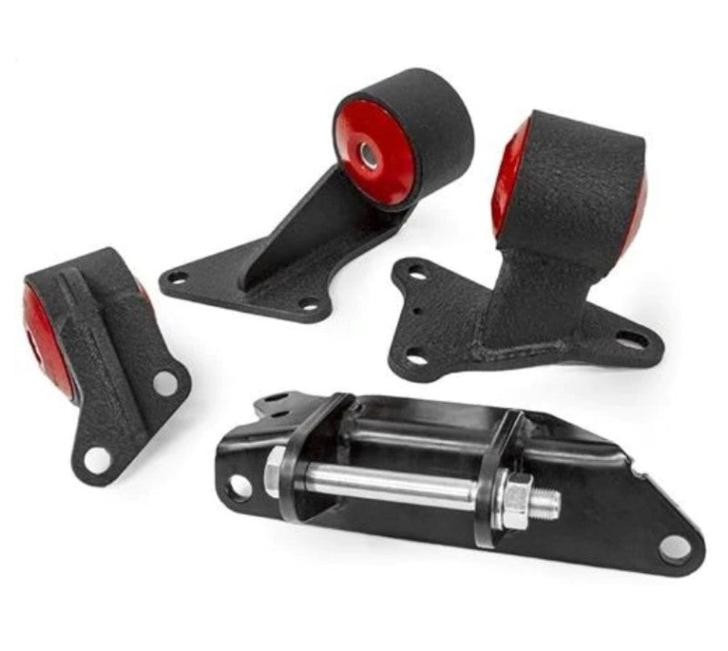 Innovative 86-89 Accord B-Series Black Steel Mounts 95A Bushings Engine Mounts Innovative Mounts