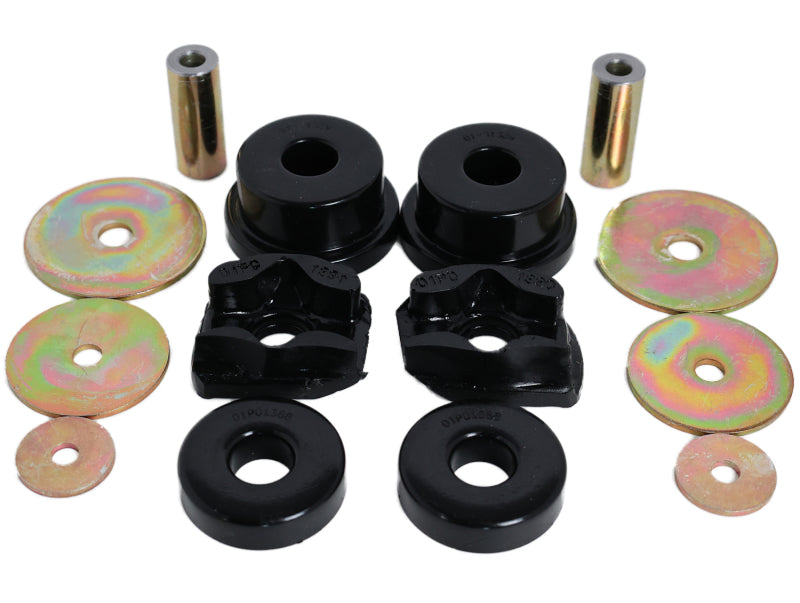 Energy Suspension 97-01 Honda CR-V (Auto Trans Only) 4WD Diff Mount Set - Black Bushing Kits Energy Suspension