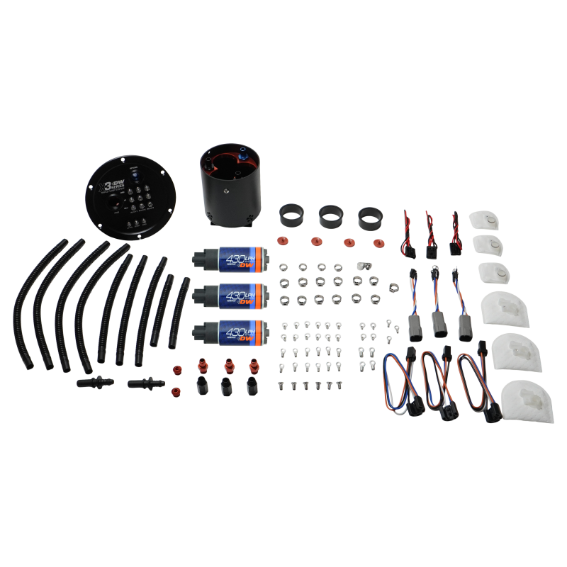 DeatschWerks 09-24 Nissan GT-R R35 X3 Triple Pump Module w/ Triple DW430C Pumps Fuel Pumps DeatschWerks