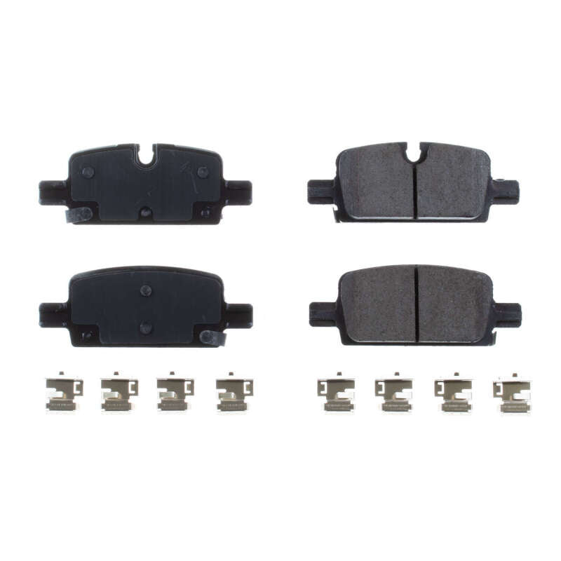 Power Stop 2019 Chevrolet Silverado 1500 Rear Z17 Evolution Ceramic Brake Pads w/Hardware Brake Pads - OE PowerStop