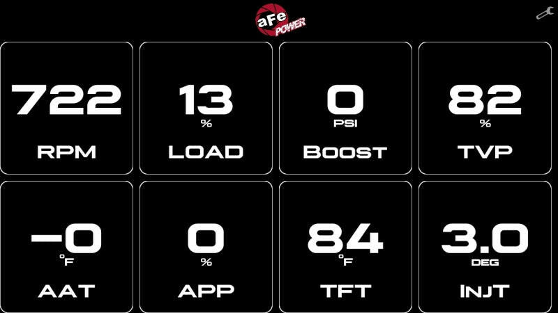 aFe AGD Advanced Gauge Display Digital 5.5in Monitor 08-18 Dodge/RAM/Ford/GM Diesel Trucks Gauges aFe