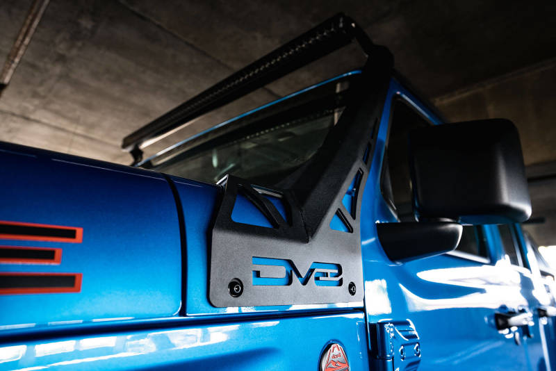 DV8 Offroad 20-22 Jeep JL 392 & JT Mojave A-Pillar Light Bar Mount Light Mounts DV8 Offroad