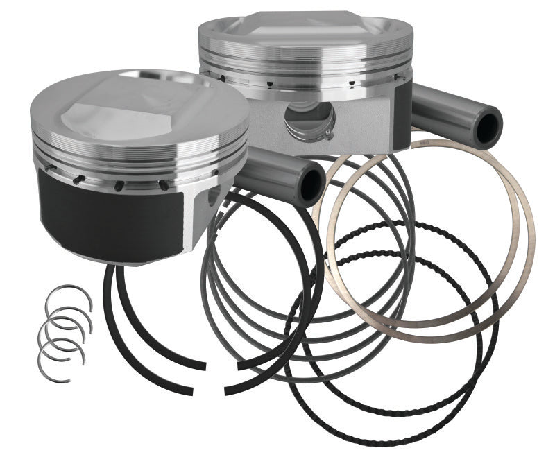 S&S Cycle 1986+ XL 3 9/16 Bore Forged Pistons Piston Sets - Powersports S&S Cycle