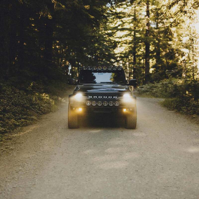 KC HiLiTES 2021+ Ford Bronco FLEX ERA 3 Dual Mode SAE Fog Light Pocket Kit Light Bars & Cubes KC HiLiTES