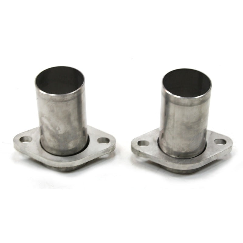 JBA 2.5in 304 Series Stainless Steel 2 Bolt Starter Tubes Exhaust Adapters JBA