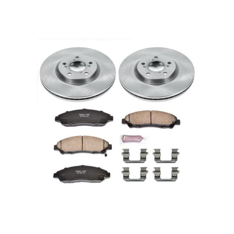 Power Stop 07-13 Acura MDX Front Autospecialty Brake Kit Brake Kits - OE PowerStop