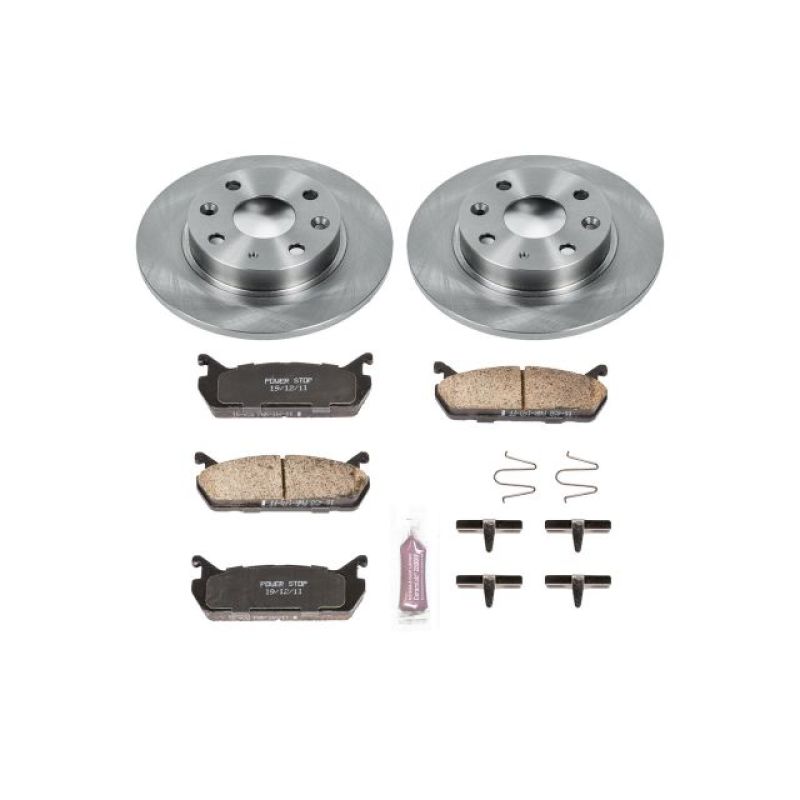 Power Stop 90-93 Mazda Miata Rear Autospecialty Brake Kit Brake Kits - OE PowerStop