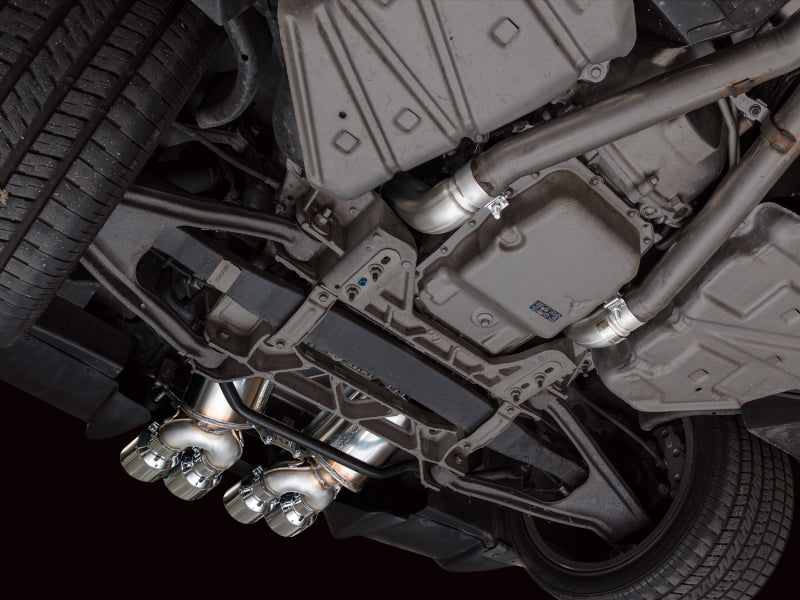 AWE Tuning 09-13 Chevrolet Corvette 6.2L Touring Edition Axle-Back Exhaust w/ Chrome Silver Tips Axle Back AWE Tuning