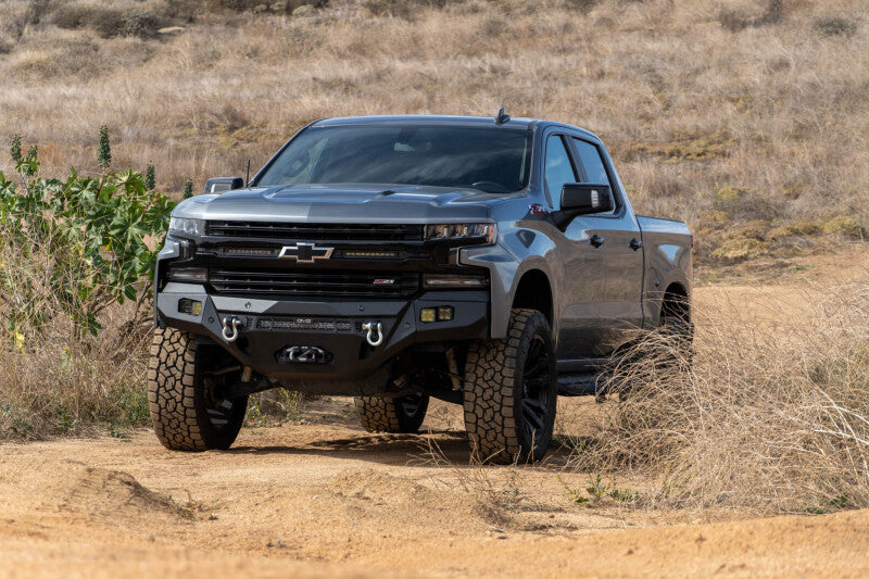 DV8 Offroad 19-21 Chevrolet Silverado 1500 SPEC Series Front Bumper Bumpers - Steel DV8 Offroad