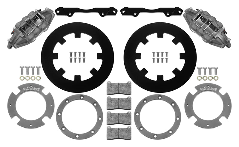 Wilwood 17-21 Can-Am X3RS 6-Piston Front Kit 11.25in - Anodized Brake Kits - Performance Drill Wilwood
