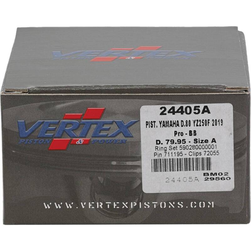 Vertex Piston 20-24 Yamaha WR 250 F 250cc +3mm Forged Big Bore Piston Kit 270cc. Piston Sets - Powersports Vertex Pistons