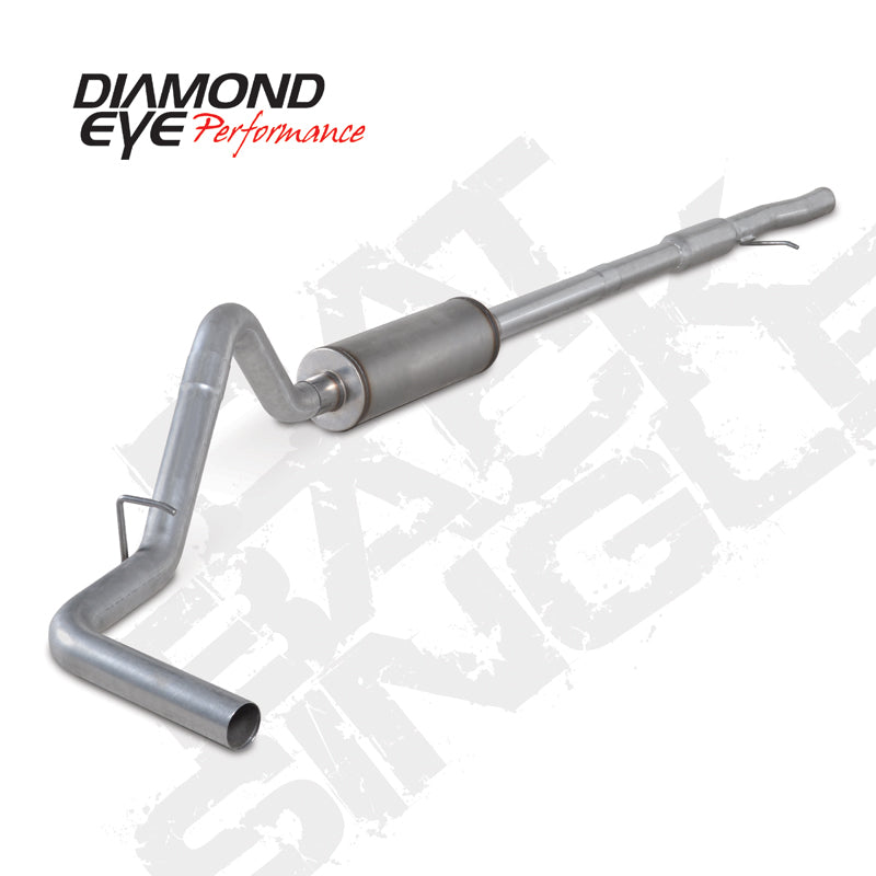 Diamond Eye KIT 3in Catback Single GAS AL CHEVY/GM 4.8L 5.3L 1500 Catback Diamond Eye Performance