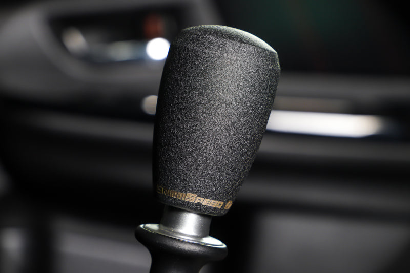 GrimmSpeed Shift Knob Stainless Steel - Subaru 5 Speed and 6 Speed Manual Transmission - Black Shift Knobs GrimmSpeed
