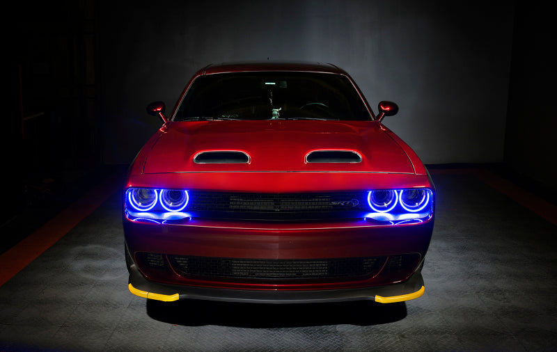 Oracle 15-21 Dodge Challenger Dynamic Surface Mount Headlight Halo Kit - - Dynamic Fog Lights ORACLE Lighting