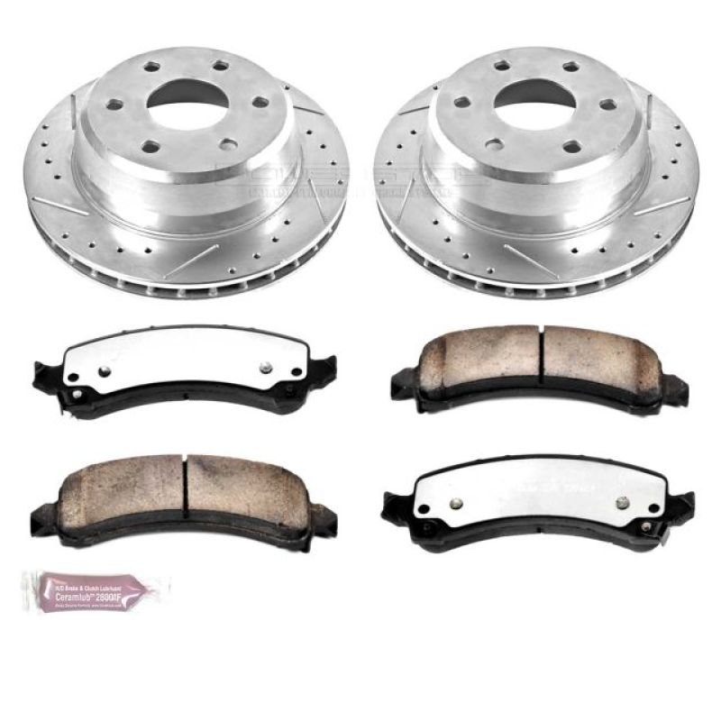 Power Stop 03-06 Cadillac Escalade Rear Z36 Truck & Tow Brake Kit Brake Kits - Performance D&S PowerStop