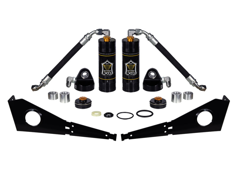 ICON 2005+ Toyota Tacoma / 2007+ Toyota FJ Resi CDCV Upgrade Kit w/Seals - Pair Reservoirs ICON