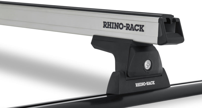Rhino-Rack Heavy Duty 54in 2 Bar Roof Rack w/Tracks - Silver Roof Rack Rhino-Rack