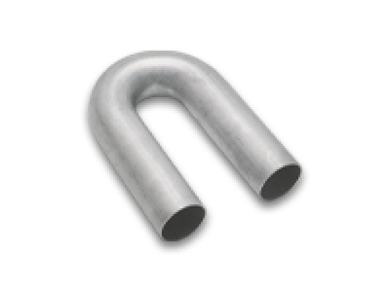 Vibrant 180 Degree Mandrel Bend - 2in O.D x 3in CLR - 18 Gauge Wall Thickness Steel Tubing Vibrant