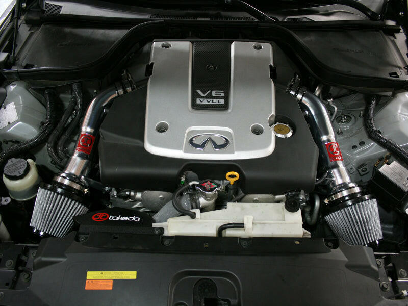 aFe Takeda Intakes Stage-2 PDS AIS PDS Infiniti G37 Coupe 08-12 V6-3.7L (pol) Cold Air Intakes aFe
