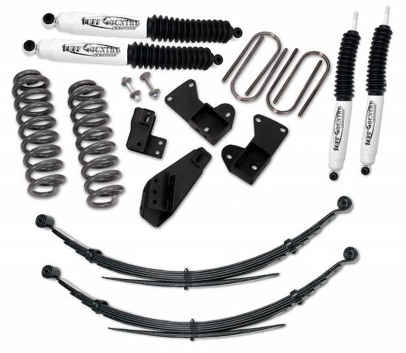 Tuff Country 81-96 Ford Bronco 4x4 2.5in Performance Lift Kit (SX8000 Shocks) Lift Kits Tuff Country