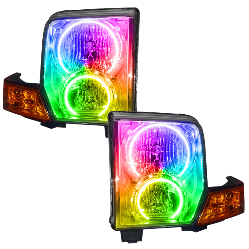 Oracle 06-10 Jeep Commander SMD HL - ColorSHIFT w/ 2.0 Controller Headlights ORACLE Lighting