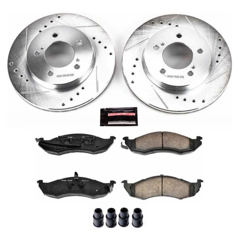 Power Stop 93-02 Mercury Villager Front Z23 Evolution Sport Brake Kit Brake Kits - Performance D&S PowerStop