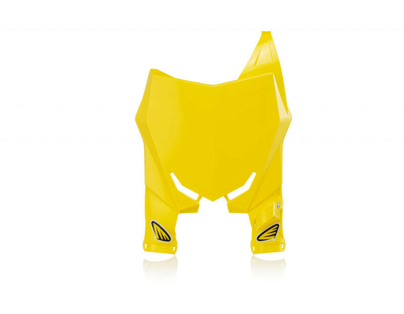 Cycra 18+ Suzuki RMZ 250-450Stadium Number Plate - Yellow Plastics Cycra
