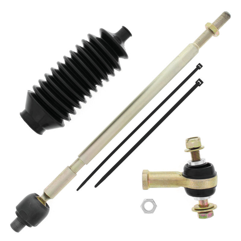 QuadBoss 14-19 Can-Am Commander 1000 Steering Rack Tie Rod Assembly Kit - Right Inner and Outer Tie Rods QuadBoss