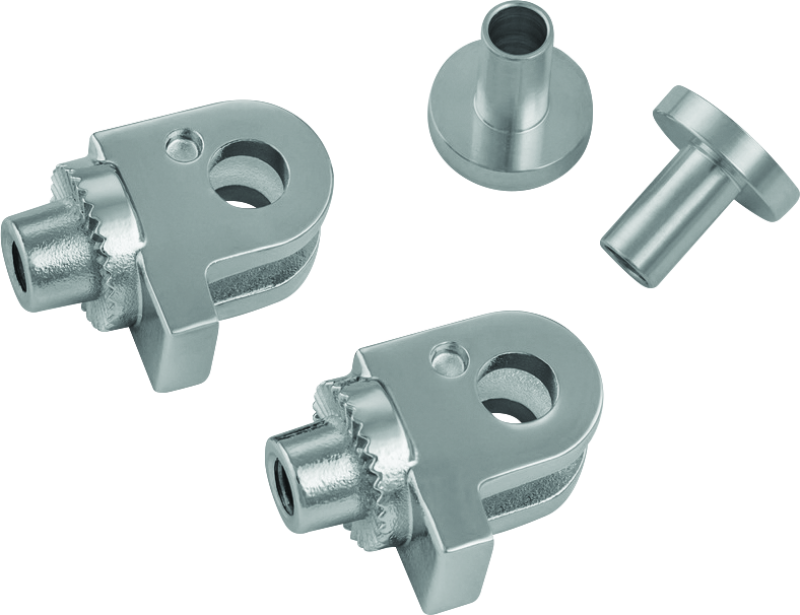 Kuryakyn Splined Peg Adaptor Triumph Chrome Footpegs Kuryakyn