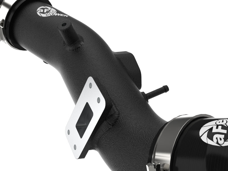 aFe BladeRunner Aluminum Hot and Cold Charge Pipe Kit Black 17-20 Hyundai Elantra GT L4-1.6L (t) Intercoolers aFe