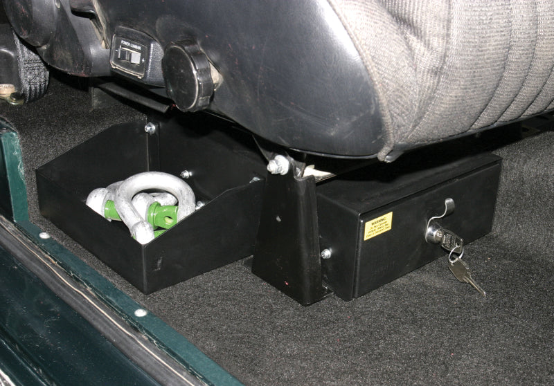 Tuffy Ford Bronco Underseat Drawer Passenger W/ Keyed Lock Cargo Boxes & Bags Tuffy Products