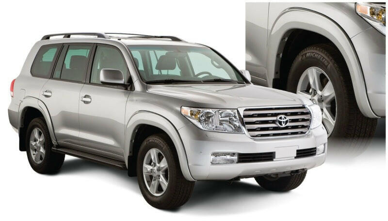 Bushwacker 08-11 Toyota Land Cruiser OE Style Flares 4pc - Black Fender Flares Bushwacker