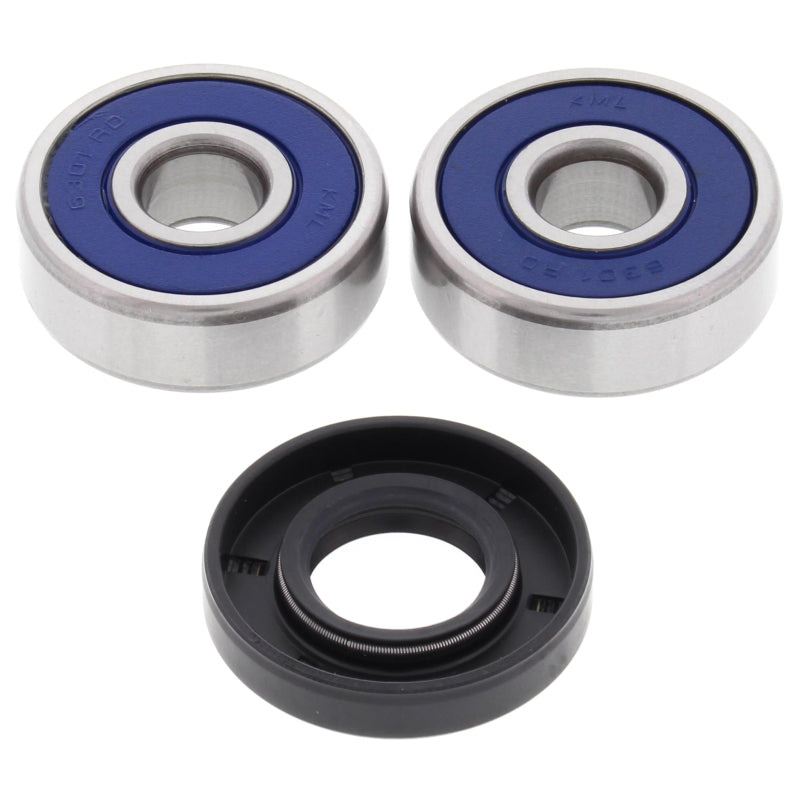 All Balls Racing 88-90 Yamaha DT50 Wheel Bearing Kit Front Wheel Bearings All Balls Racing