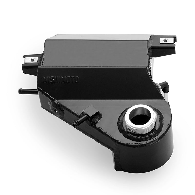 Mishimoto 03-07 Ford 6.0L Powerstroke Aluminum Degas Bottle - Black Cooling Packages Mishimoto