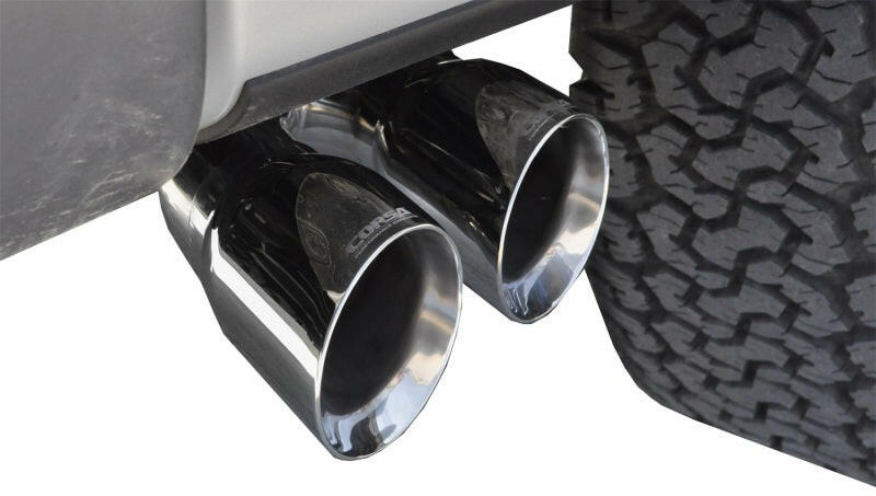 Corsa 2011-2014 Ford F-150 Raptor 6.2L V8 133in Wheelbase Polished Xtreme Cat-Back Exhaust Catback CORSA Performance