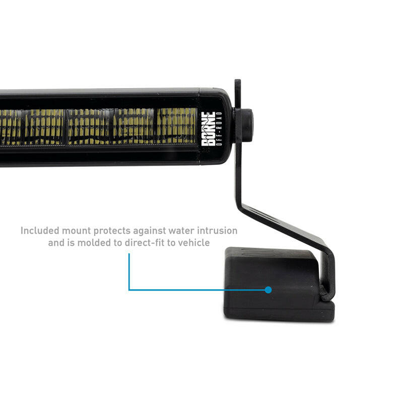Borne Off-Road 21+ Direct Fit Bronco Light Bar 40in Upfit Light Bars & Cubes Borne Off-Road
