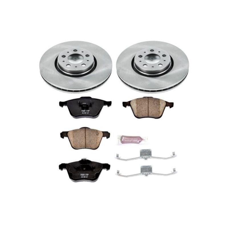 Power Stop 08-09 Volvo S60 Front Autospecialty Brake Kit Brake Kits - OE PowerStop