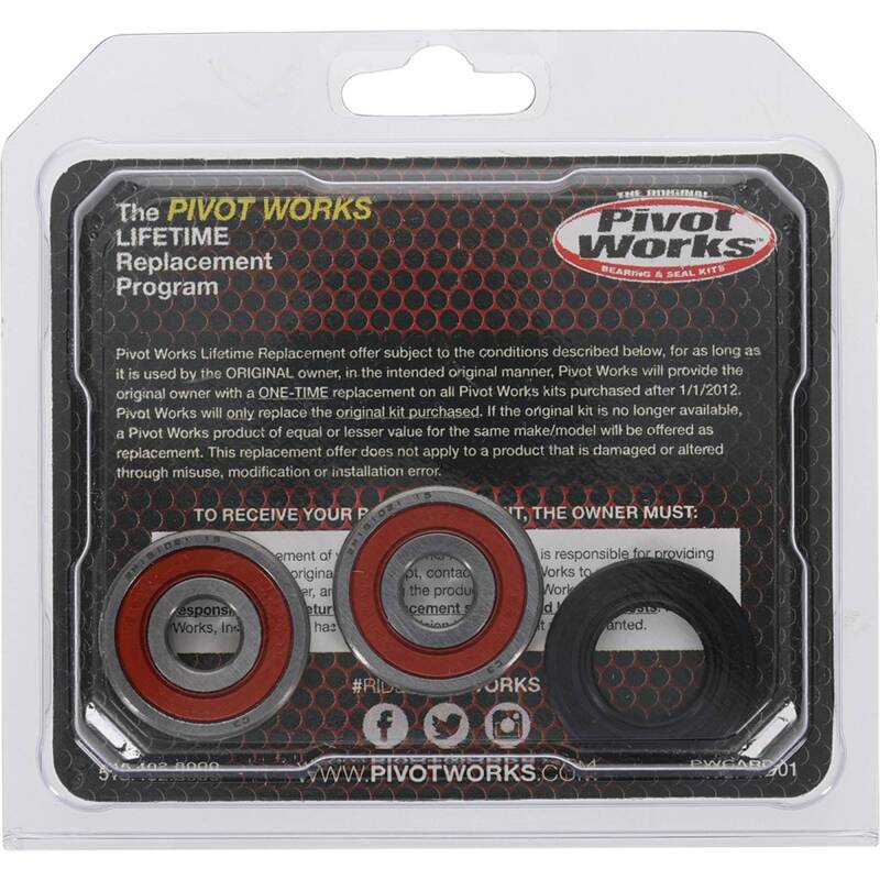 Pivot Works Yamaha Wheel Bearing Kit Premium Bearings Control Arms Pivot Works