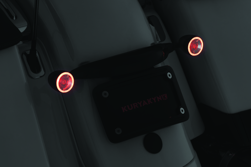 Kuryakyn Rear Turn Signal Mount Black Bolts Kuryakyn