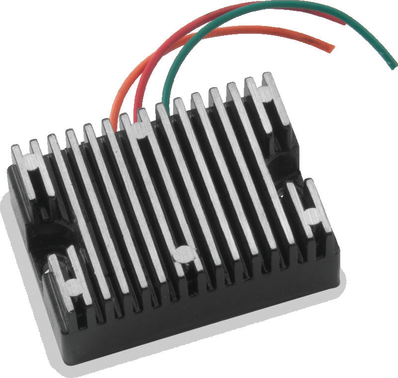 Twin Power 65-69 FL 65-77 XL Voltage Regulator Black Replaces H-D 74510-64 12V Generator Type Voltage Regulators TwinPower