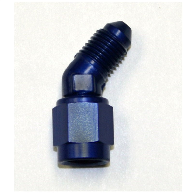 Nitrous Express 3AN Male x 45 -3 Female Swivel - Blue Fittings Nitrous Express