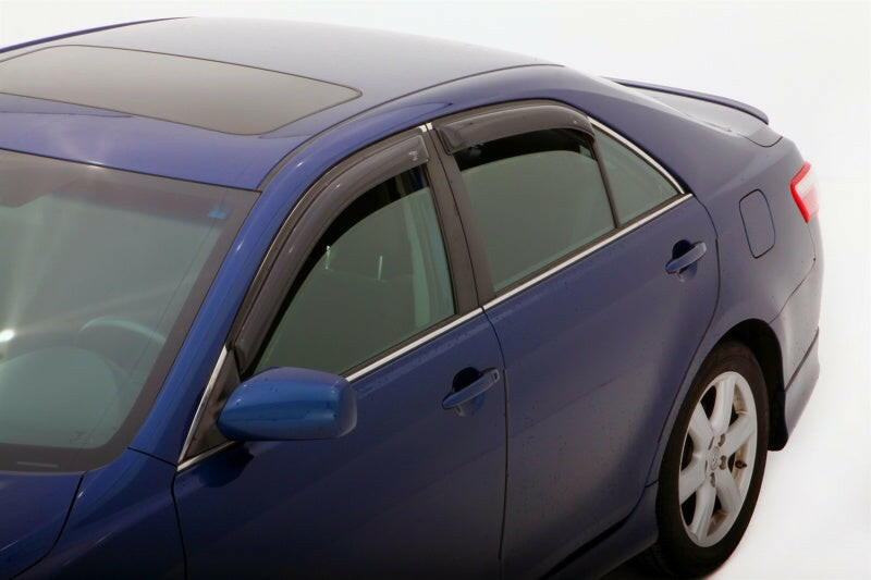 AVS 07-11 Toyota Camry Ventvisor Outside Mount Window Deflectors 4pc - Smoke Wind Deflectors AVS