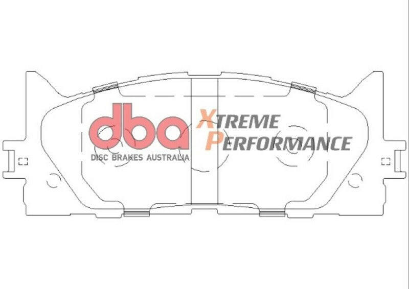 DBA 07-18 Lexus ES350 XP Performance Front Brake Pads Brake Pads - Performance DBA